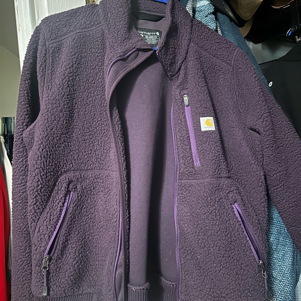 Carhartt Deep Purple Relaxed Fit Jacket (barely worn)